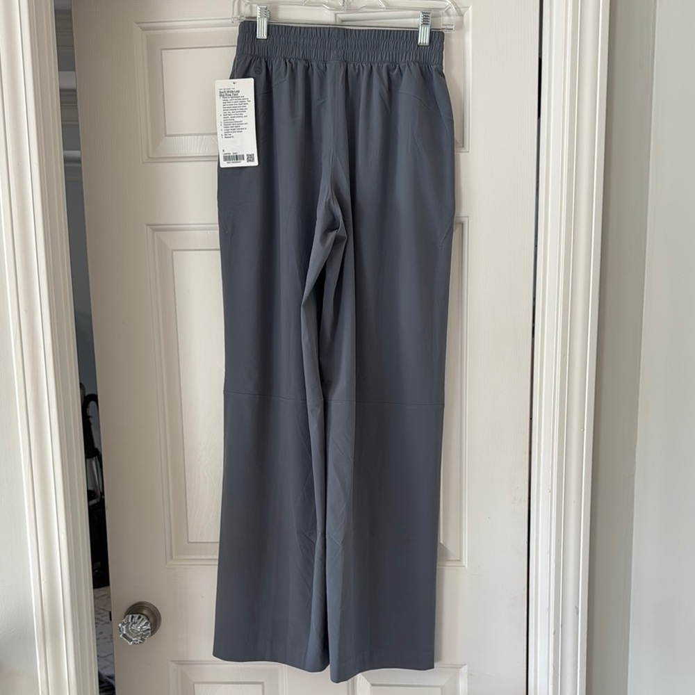 Lululemon Athletica Charcoal Wide-Leg Pants